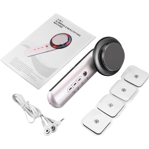 Ultrasound Cavitation EMS Body Slimming Massager Weight Loss Anti Cellulite Fat Burner Galvanic Infrared Ultrasonic Wave Therapy