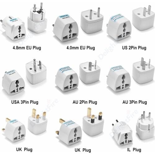 Universal AU Australian Plug Adapter EU US UK To AU Australia Travel Adapter Socket Electrical Plug Converter Power Charger