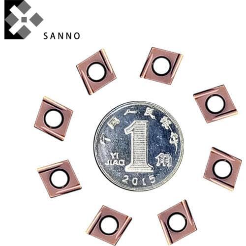 High precision micro internal boring tools blade CCGT030102 / CCGT060202 inner hole boring cutter cnc carbide inserts