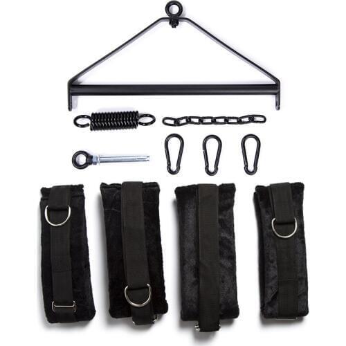 Fun Sex Swings Adult Flirt BDSM Bondage Gear Restraints Set Open Leg Ankle Cuff Flirting Sex Toys for Woman Couples