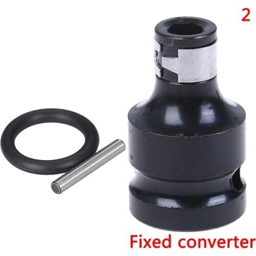 1/2" Square To 1/4" Hex Ratchet Socket Wrench Socket Adapter Spanner Set Drive Converter Impact Tool
