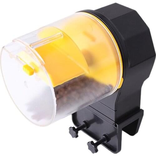1 Set of Aquarium Fish Tank Feeder Intelligent Timing Automatic Fish Feeder Goldfish Tortoise Feeder Without Battery