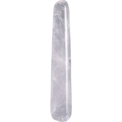 1Pcs Natural White Crystal Massage Stick Vaginal Muscle Firming Massager Kegel Exerciser Stone Massage Stick