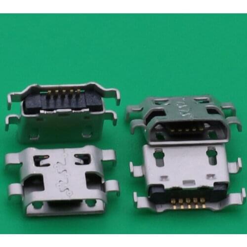 10pcs New Micro USB Charging Dock Port Socket Connector For Alcatel A5 LED 5085 5085N 5085Y 5085D