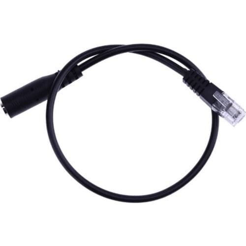 20cm 3.5mm OMTP Smartphone Headset to 4P4C RJ9/RJ10 Phone Adapter Cable Cord