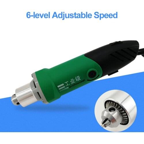 500W Electric Wrench Grinder Drill Woodworking 35000RPM 6 level High-Speed Engraving Electric Miniature Drill Chuck Grinder