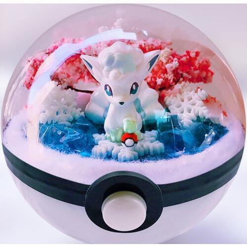 2019 New Anime Pokeball XY Figures Monster Pikachu Bulbasaur handcraft DIY Figures Model Toys Brinquedos Christmas Model Toy
