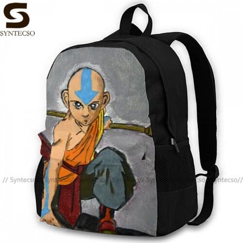 Avatar The Last Airbender Backpacks Runner Big Pretty Backpack Polyester Daily Bags