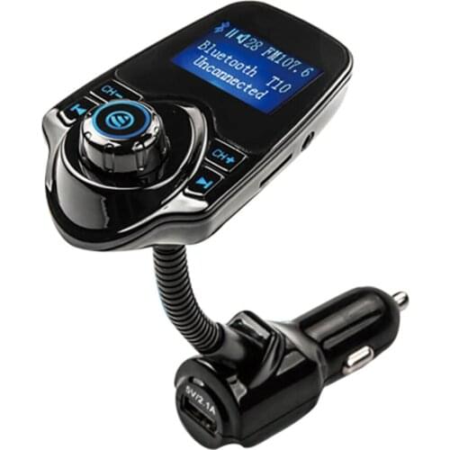 Car Kit Handsfree Wireless Bluetooth FM Transmitter MP3 Player USB LCD Modulator Car Bluetooth MP3 Player DFDF