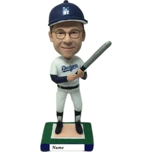 Basebal theme cake topper birthday gift personalized bobblehead figurines dolls souvenirs anniversary handmade sculpture statue