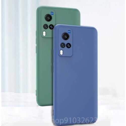 For VIVO X60 Pro Case Liquid Soft Silicone Phone Cover For VIVO X60 X60Pro X60 Pro X60 Pro Plus Funda Back Cover For VIVO X60