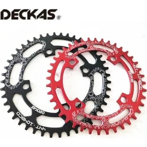 DECKAS Round 104BCD 40/42/44/46/48/50/52 T Getande Mountain Bicycle Wiel MTB bike for 8-12 speed crankset Aluminum Chainring