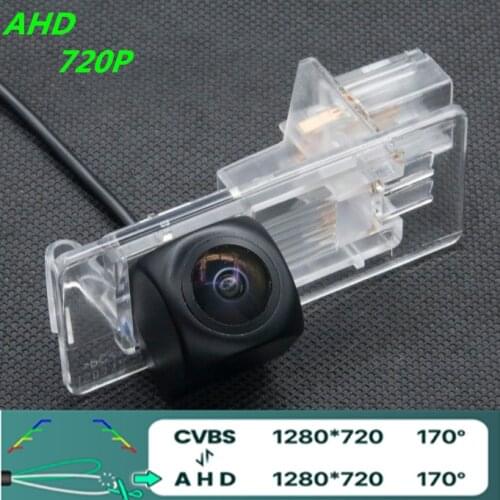 AHD 720P/1080P Fisheye Car Rear View Camera For Renault Megane III 2008~2016 Laguna Duster Fluence Reverse Kaptur Vehicle Camera