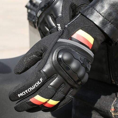 New Motorcycle Gloves men women moto leather gloves motorbike motorcross ATV motor Touch Screen Motorbike Riding Gloves
