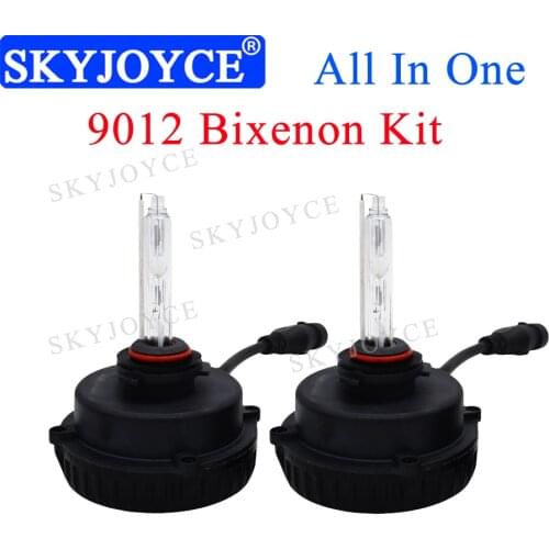 Plug and Play Car Headlight All In One 9012 LIGHT Kit For 2016 LEVIN RAV4 35W 55W 6000K 9012 HIR2 Bixenon projector lens Bulb