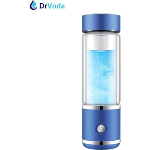 300ml dual use up to 1800ppb dissolved hydrogen portable Hydrogen Water Generator with Japanese SPE PEM membrane