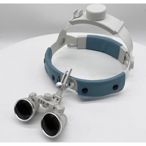 Dental Loupes with HeadLight Helmet Magnifier Dental light CH2.5X-R/YHL-AXSL