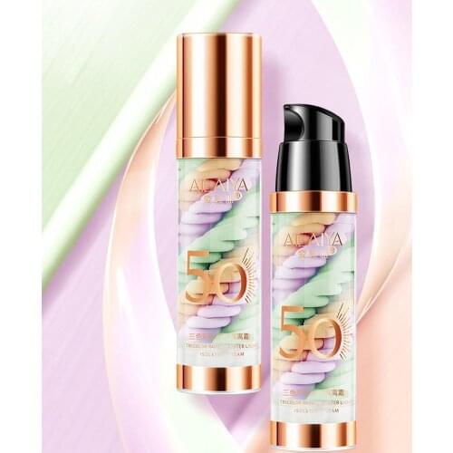 Moisturizing Oil Control Shrink Pore Face Moisturizer Lasting Oil Control Matte Bird Feces Isolation Cream Concealer Face Makeup