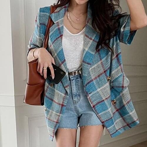 Женские двубортные пиджаки VOXYMOVOXY China At AliExpress