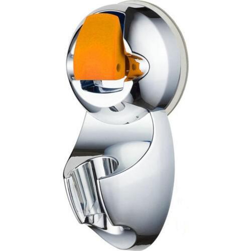 High Quality New Practical Adjustable Shower Elegant Sucker Stand Bracket Holder For Bathroom Siver And Yellow Color Wholesale