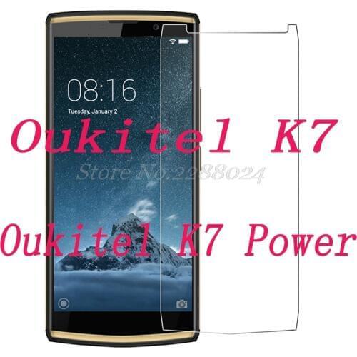 Smartphone 9H Tempered Glass for Oukitel K7 / Power K7POWER 5" Explosion-proof Protective Film Screen Protector cover phone