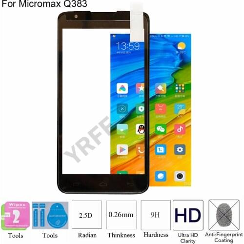 2PCS For Micromax Q383 Tempered Glass Protective Explosion-proof Screen Protector Film For Micromax Q383