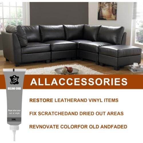 20ml Leather Repair Gel Leather Refurbish Cleaner Repair Cream Advanced Leather Repair Gel Car Seat Leather Repair Paste