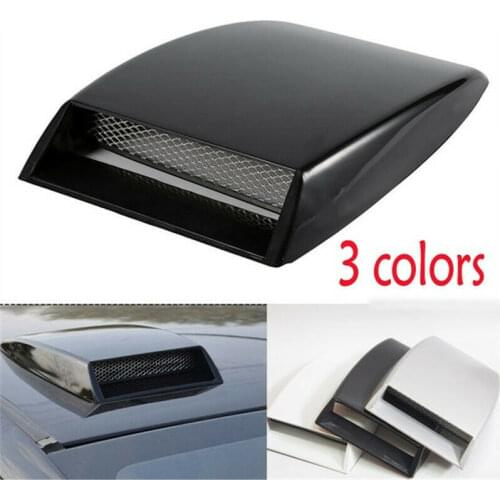 3D Fake Car Engine Cover Air Vents Outlet Decorative Sticker Decals Car Stlyling Accessories