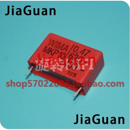 4PCS RED WIMA MKP10 0.47UF 630V p27.5mm original new MKP-10 474/630V audio 470nf film 474 PCM27.5 hot sale 470nf/630v
