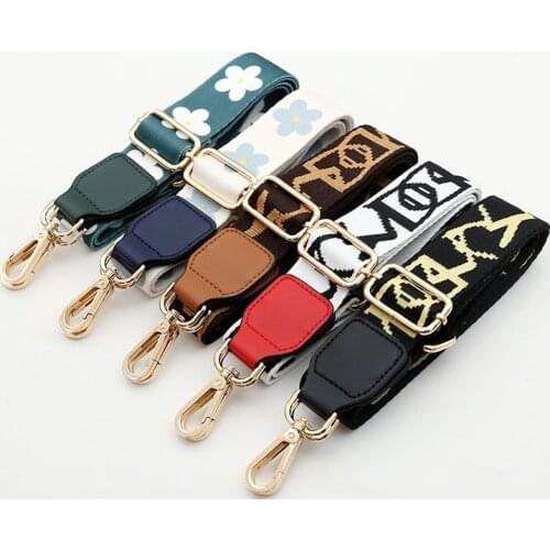 HJKL Parts Accessories Shoulder Strap for Handbags Adjustable Bag strap leather Belt Wide Rainbow Purse Strap for Bag Replaceme