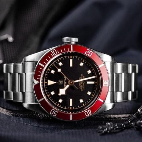 BENYAR Mens Watches Top Brand Luxury Automatic Mechanical Men Waterproof Sport Watch for Mens Watches Reloj Hombre 2020 Pagani