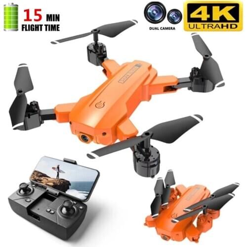 Drones With Camera HD 4k 2.4G WiFi Fpv Air Pressure Altitude Hold Foldable Quadcopter RC Dron Toy Distance 150m With LED Light