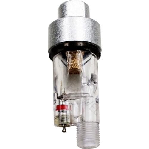 Mini 1/8" Airbrush Separator Filter Air Water Trap Moisture Fittings Hose Paint