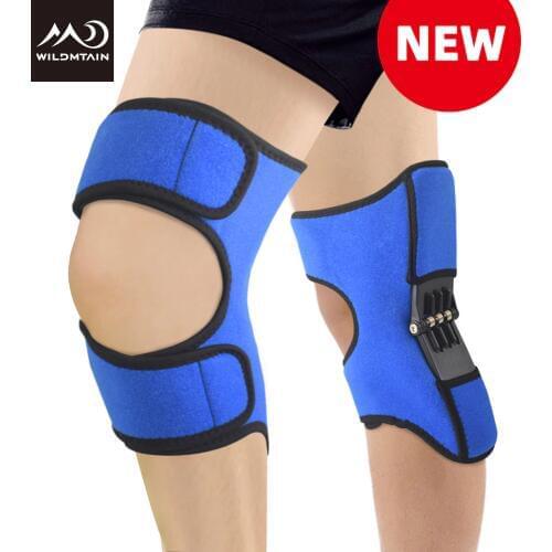 WILDMTAIN Upgraded Knee Booster, 2pcs/Pair, Power Joint Support Knee Pads Protector, Breathable Non-Slip Knee Support Brace