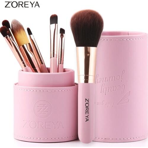 Zoreya Brand Makeup Brushes Set Eye Shadow Powder Foundation Brush For Makeup Best Blending Concealer Cosmetic Tools