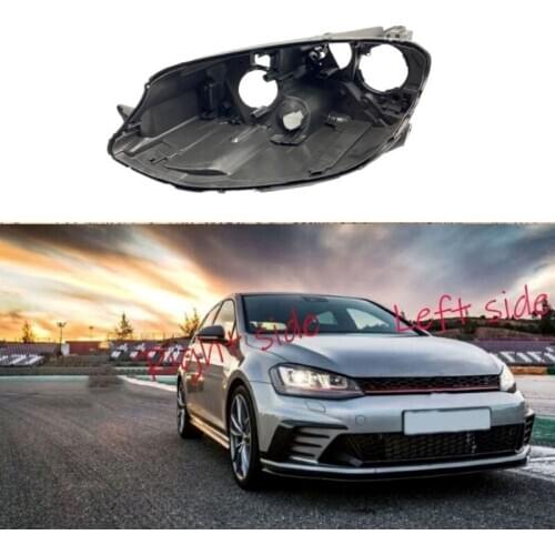 Headlight Base For Volkswagen VW Golf 7 2014 2015 2016 2017 Headlamp House Car Rear Base Front Auto Headlight Back House