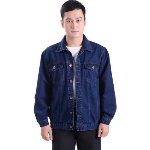Autumn Spring Plus size XS-4XL Denim Jacket Men Casual Fashion jeans coat man Denim jacket motorcycle jacket