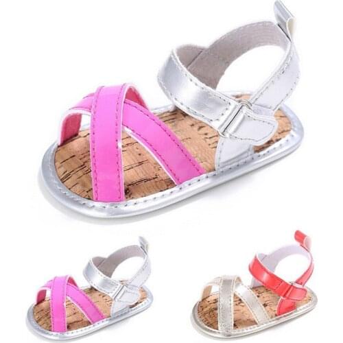 Newborn Baby Girls First Walkers Outdoors Toddler PrincessGirls Kid Shoes Soft Soled Anti-slip Shoes summer baby shoes SD17