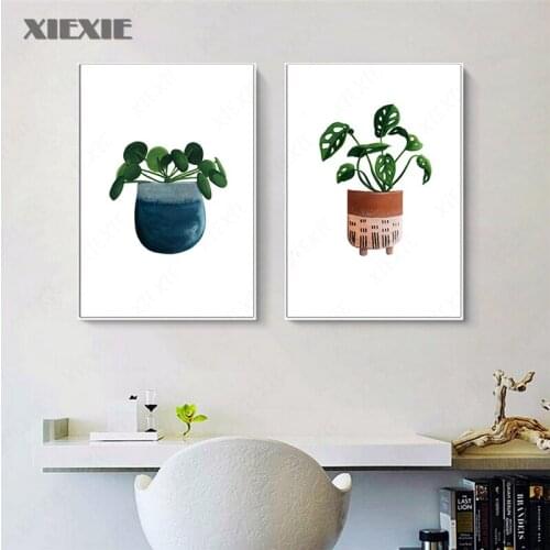 Botanical Print for Living Room Canvas Painting Snake Plant Wall Art Plant Posters and Prints for Bedroom Decoration