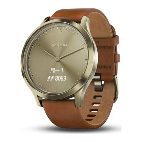 Garmin vivomove HR smart watch Men Leather Waterproof Wristwatch Women sport Dress Fashion Movement watches classic watch wen