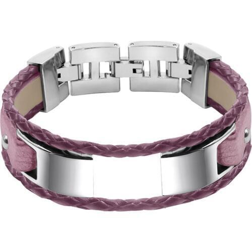 Replacement Genuine Leather Wrist Band Strap Bracelet for Fitbit Alta/Alat HR Tracke Replacement Wristband