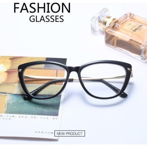 Transition Sunglasses Photochromic myopia Eyeglasses Finished myopia Glasses for Women Computer Cat Optical Glasses Frame