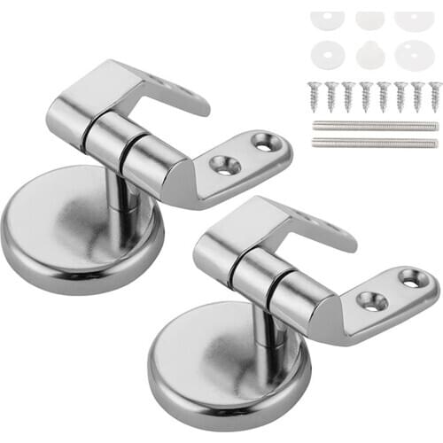 Universal Toilet Lid Hinge Toilet Seat Cover Hinge Fittings Screw Hinge For Fixed Hinge Bracket Toilet Solid Toilet Seat Hinge