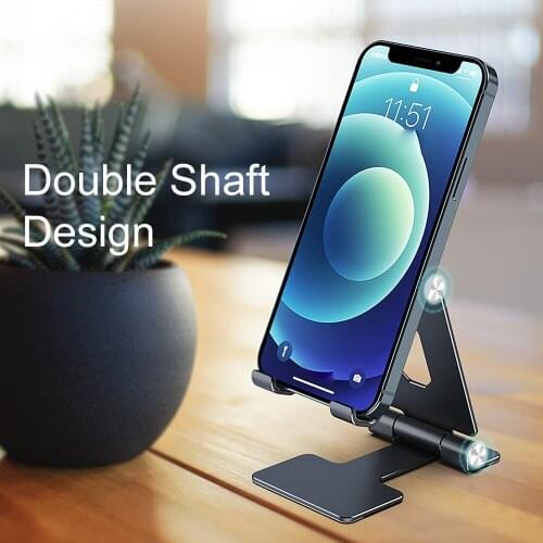 Universal Metal Foldable Portable Mini Multi-angle Stand Desk Holder For iPhone12 11 Samsung Huawei Honor Xiaomi Redmi Oneplus