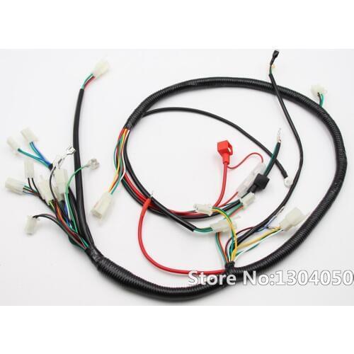 GY6 WIRE LOOM WIRING HARNESS WIRELOOM GY6 125cc 150cc DIRT ATV QUAD BIKE BUGGY DUNE New