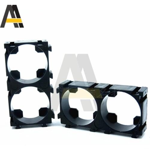 10pcs/lot 18650 Battery Holder Bracket 1X2 18650 Spacer Storage Box Container for Battery Pack Charging