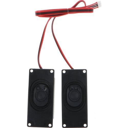 2Pcs 3070 Advertising LCD TV Speakers Loudspeaker 4 Ohm 3W Rectangle Speaker New