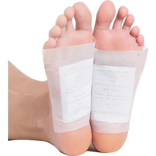 16pcs =8pair Detox Foot Patches Detoxify Toxins Foot Pads Deep Cleansing Adhesive Feet Care Patch Keep Fit Foot Care