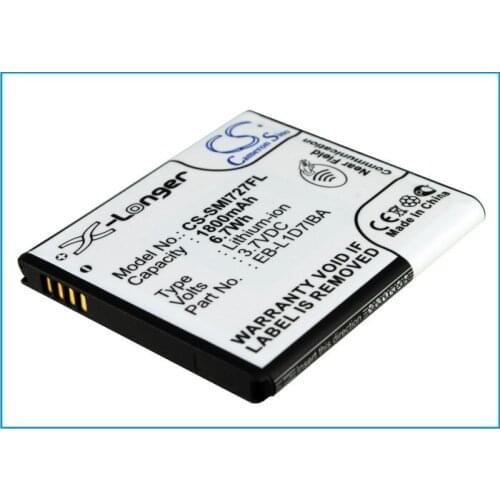 CS 1800mAh/6.66Wh battery for AT&T Galaxy S 2 Skyrocket 4G,Galaxy S II Skyrocket 4G,Galaxy S2 Skyrocket 4G