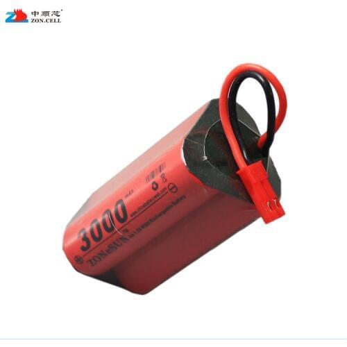 In 3000mAh triangle 3.6V Ni MH battery pack remote controlled toy vehicle track car remote control receiver Rechargeable Li-ion